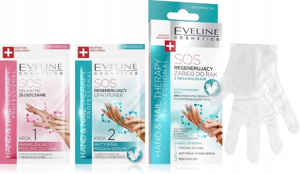 Eveline Hand & Nail Therapy Regenerujący zabie