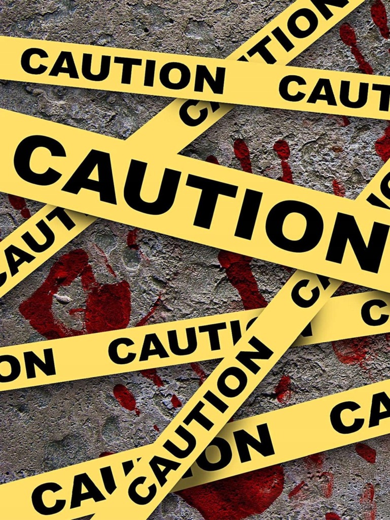 TAŚMA POLICYJNA ŻÓŁTA CAUTION DEKORACJA IMPREZOWA SHEIN