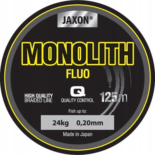 Plecionka Jaxon monolith premium fluo 0,12mm