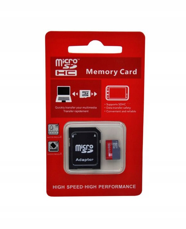 Karta Pamięci MEMORY micro SD 32GB class4 SDHC