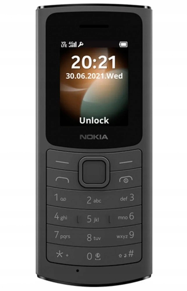 Telefon komórkowy Lyra 110 4G DS TA-1386 Czarny No
