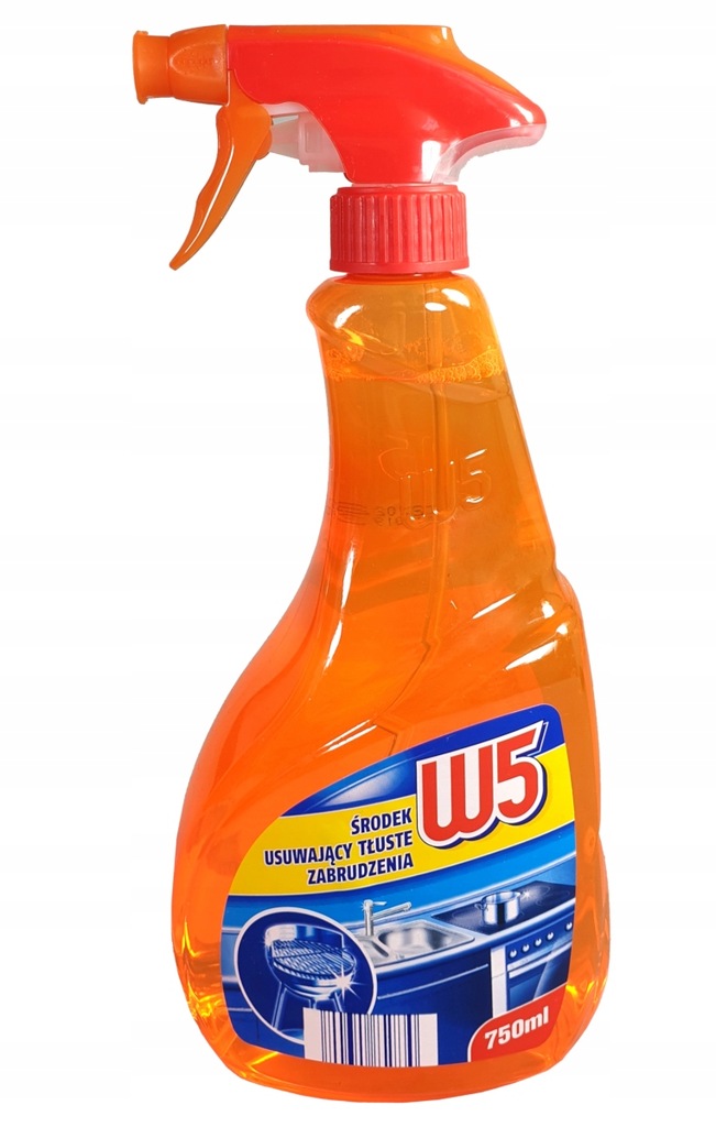 W5 NIEMIECKI SPRAY PŁYN ODTŁUSZCZACZ DO KUCHNI 750