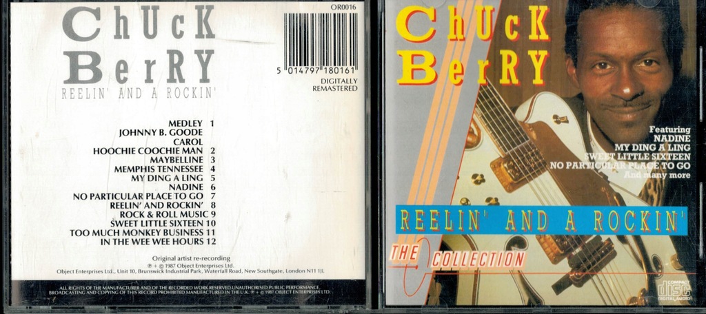 Chuck Berry The Collection [CD] 1987 / France