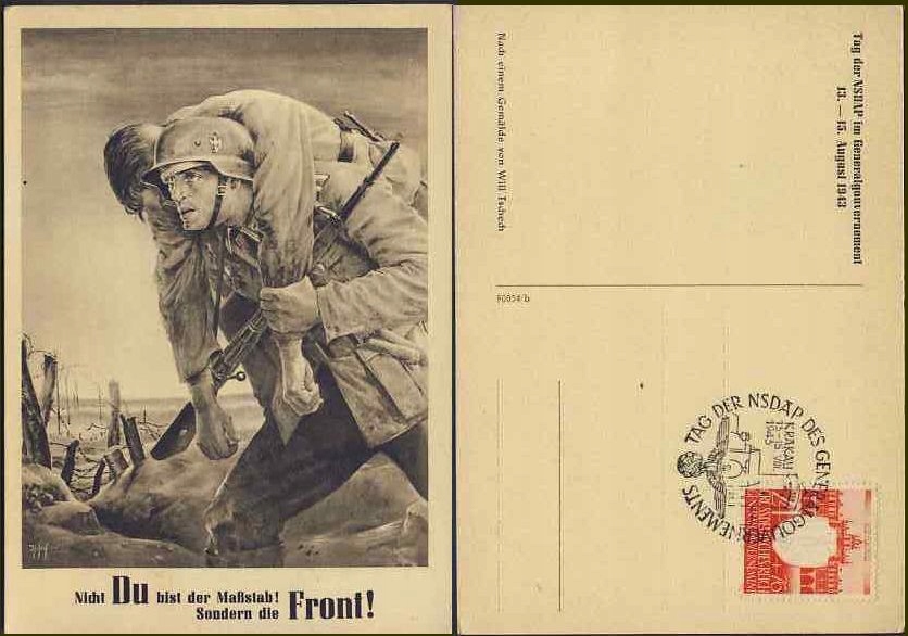 III Rzesza Propaganda NSDAP Generalgouvernement REPLINT