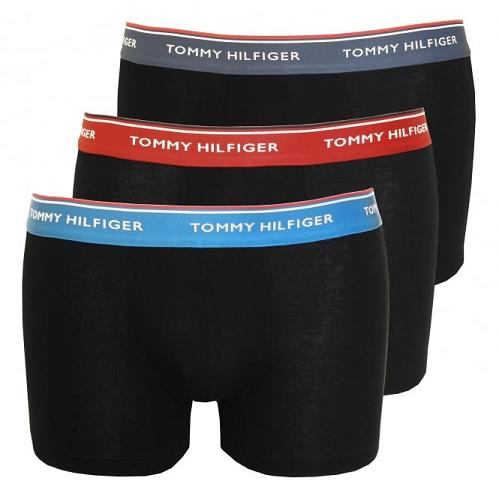 TOMMY HILFIGER bokserki 3 szt. Oryginał czarne - S