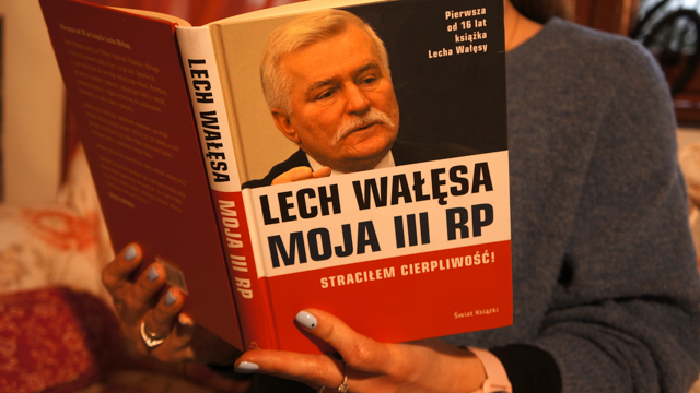 Lech Wałęsa - Moja III RP - autograf