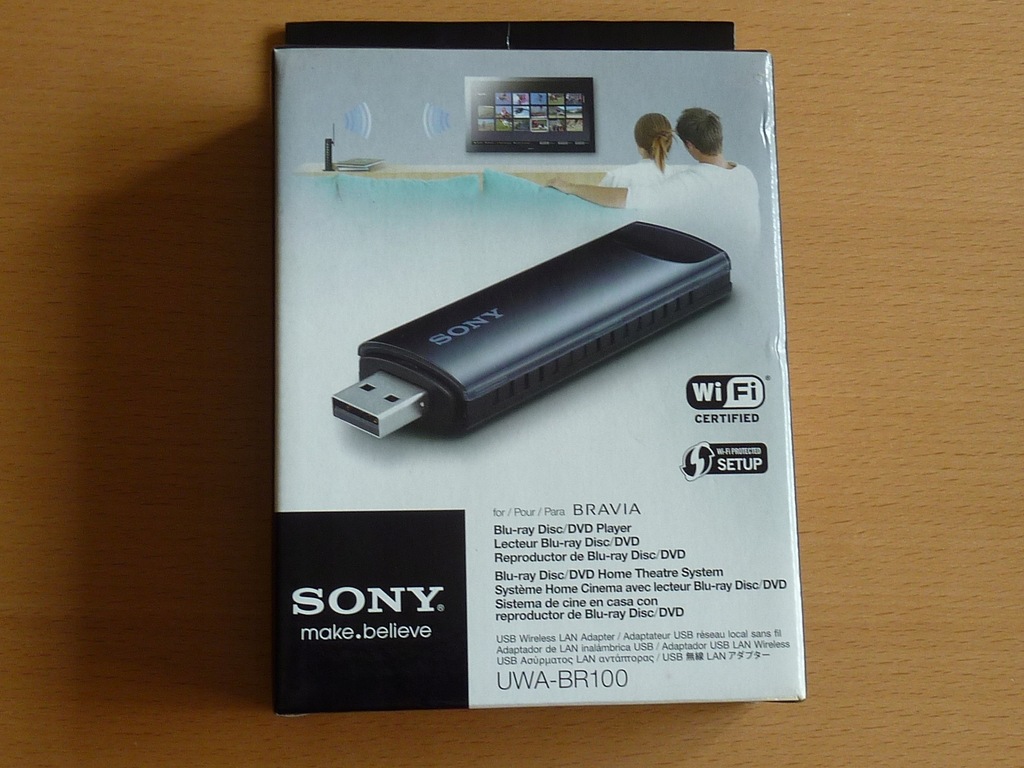 SONY UWA-BR100% SPRAWNY ORYGINALNY ADAPTER WI-FI