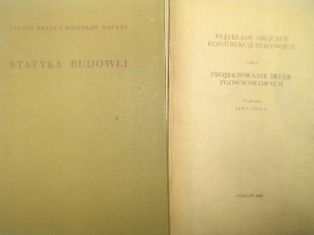 STATYKA BUDOWLI Stefan Bryła PROJEKTOWANIE OBLICZEŃ