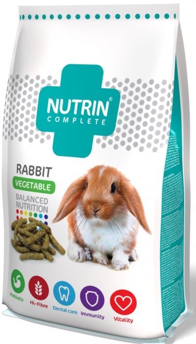 NUTRIN COMPLETE RABBIT vegetable 400g  dla królika