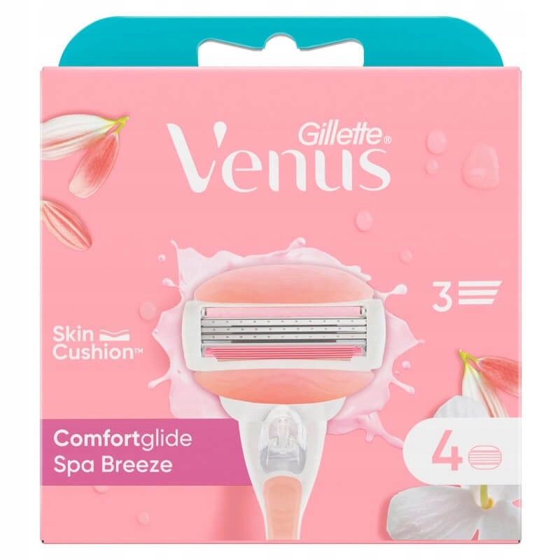 Gillette Venus Comfortglide Spa Breeze Maszynki x4