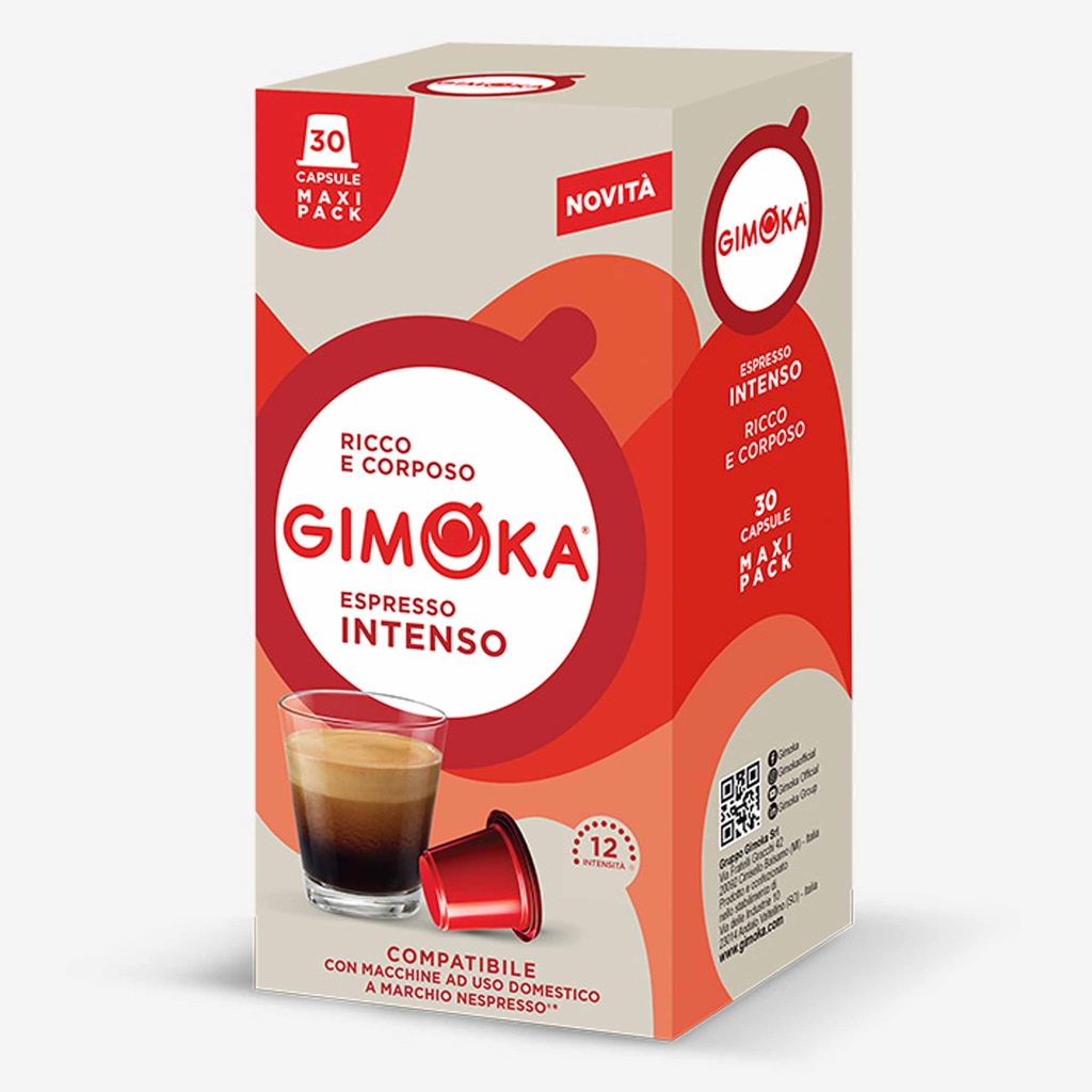 GIMOKA Intenso FAMILY kapsułki 30szt. do systemu Nespresso