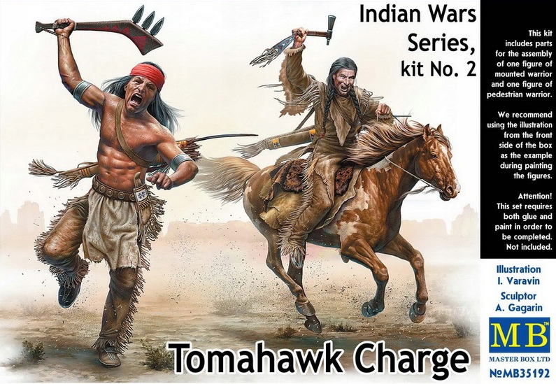 Купить Фигурка TOMAHAWK CHARGE, модель 1:35 Индейцы: отзывы, фото, характеристики в интерне-магазине Aredi.ru
