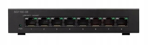 Cisco SG110D-08 8-Port Gigabit Desktop Switch