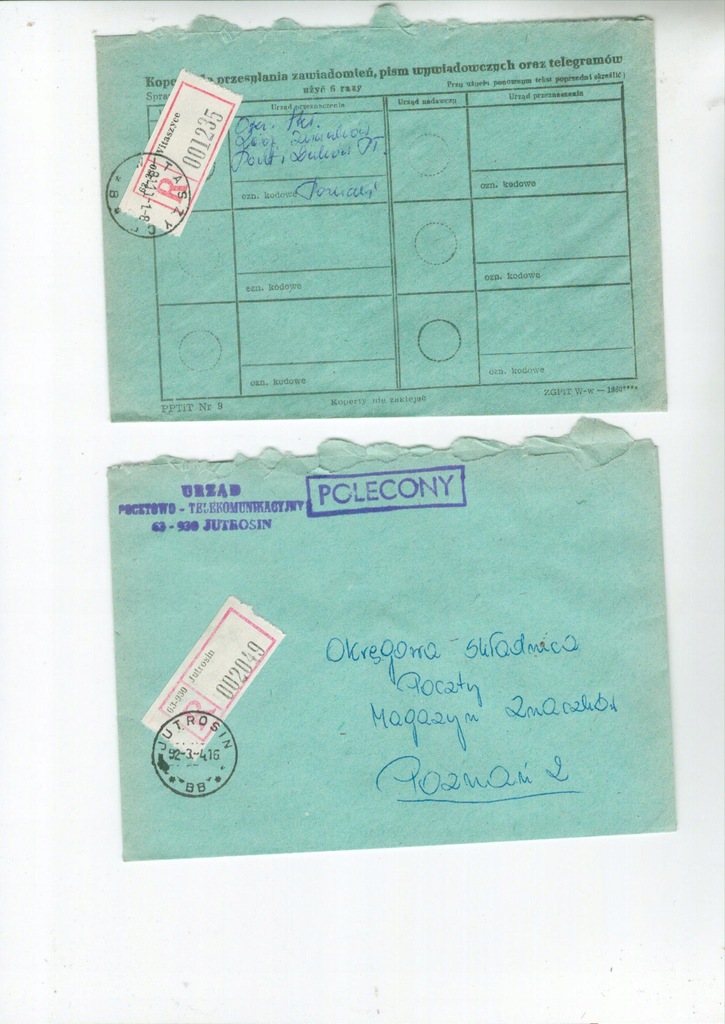 "R"Witaszyce,"R"Jutrosin