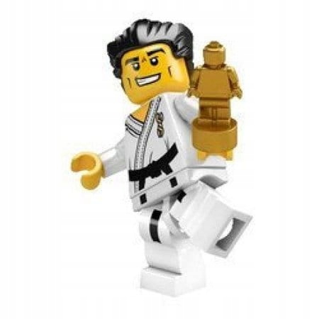 LEGO MINIFIGURKA SERIA 2 KARATEKA KARATE MASTER