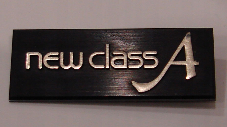 TECHNICS LOGO ZNACZEK NAPIS EMBLEMAT - NEW CLASS A