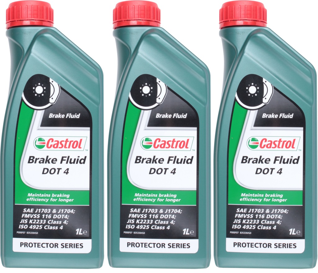 CASTROL BRAKE FLUID DOT 4 PŁYN HAMULCOWY DOT4 3L