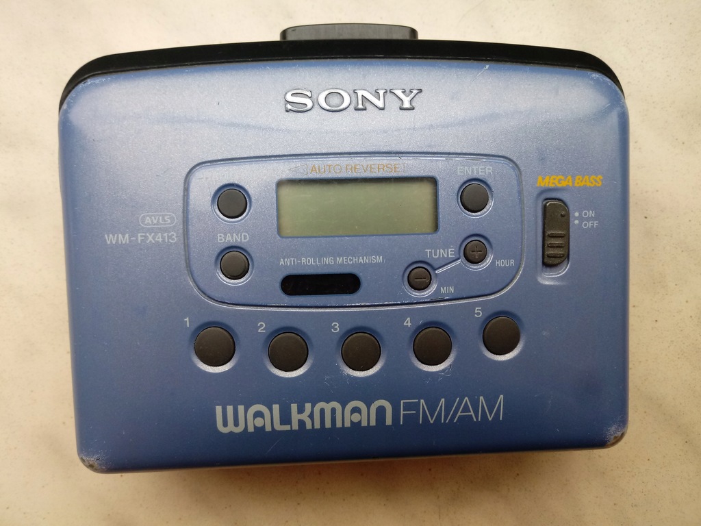 WALKMAN SONY WM-FX 413