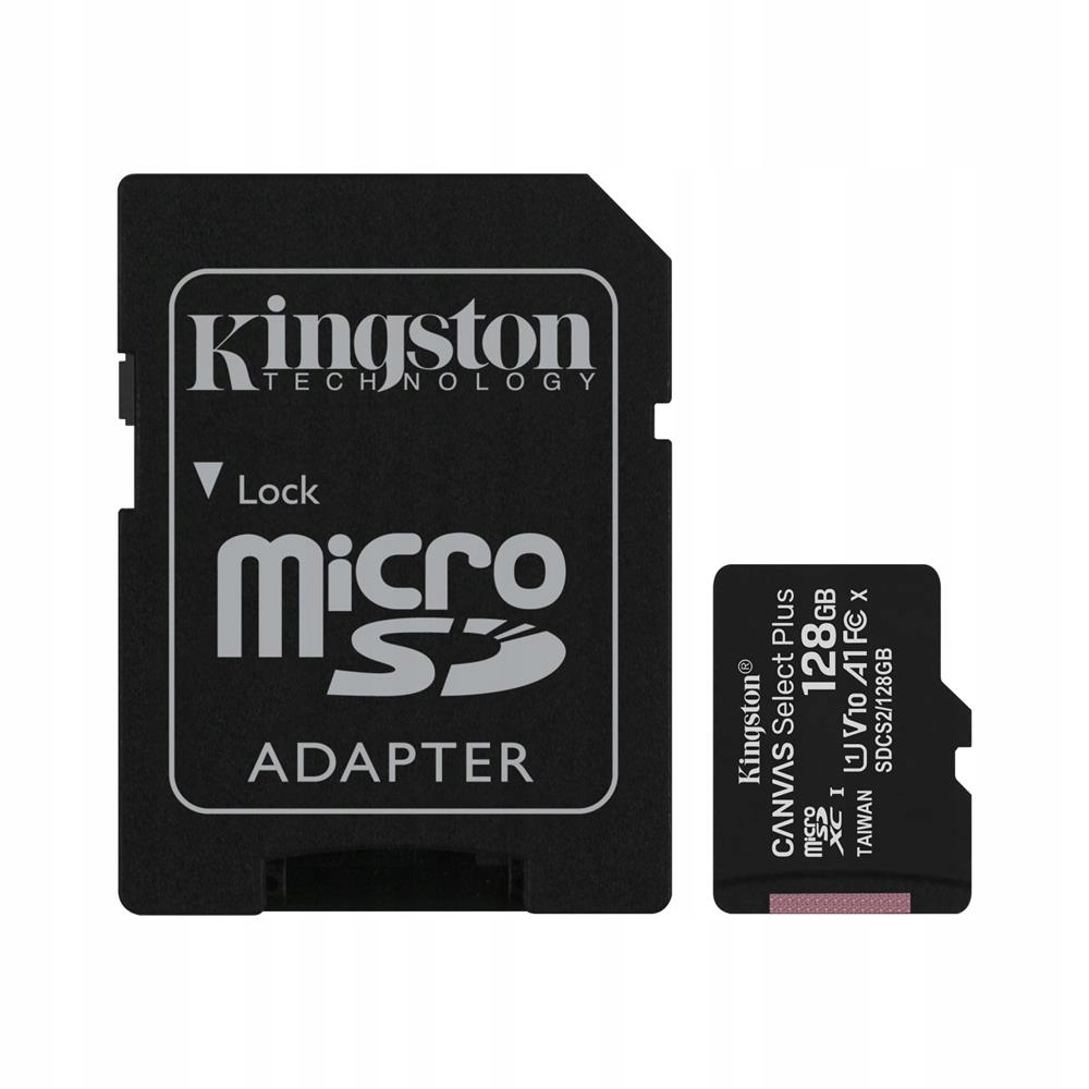 KARTA PAMIĘCI MICRO SD KINGSTON 128GB UHS CLASS 10