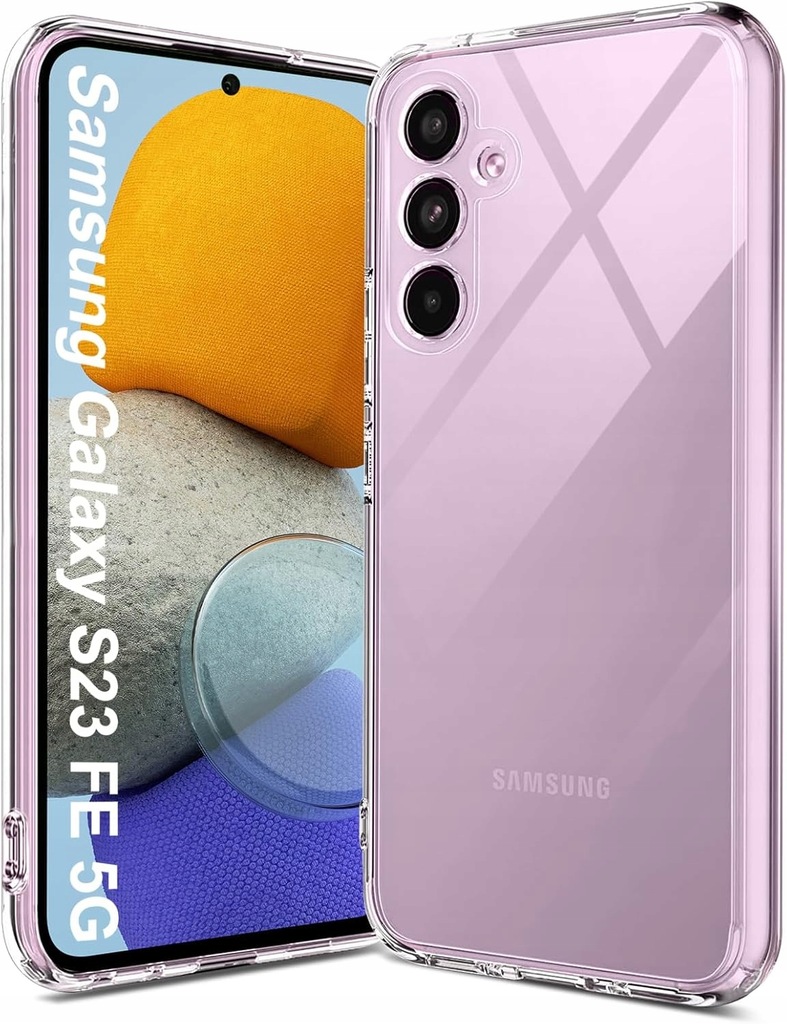 ETUI do SAMSUNG GALAXY S23 FE clear bezbarwne ANTI-SHOCK