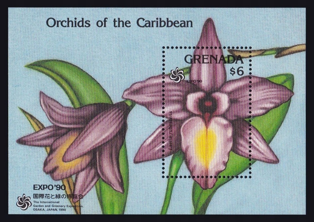 GRENADA - FLORA - 1990 r. - MNH(**)