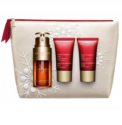 Clarins DOUBLE SERUM 30ml+ SUPER RESTORATIVE 15+15