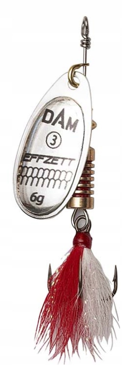 Błystka obrotowa DAM Effzett - nr 1 - Silver