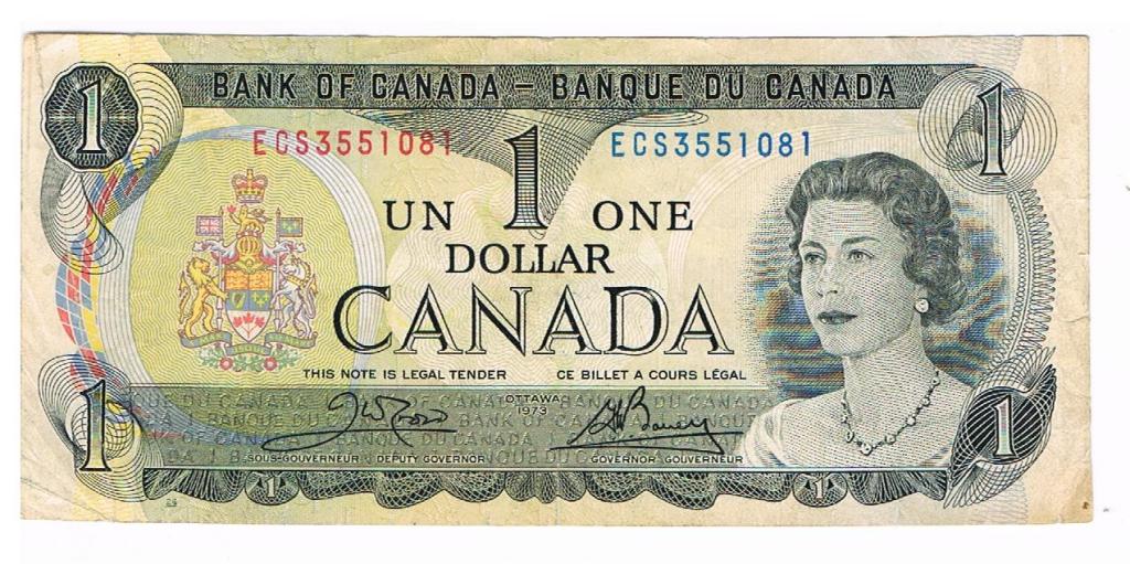 Kanada 1 dolar z 1973 roku