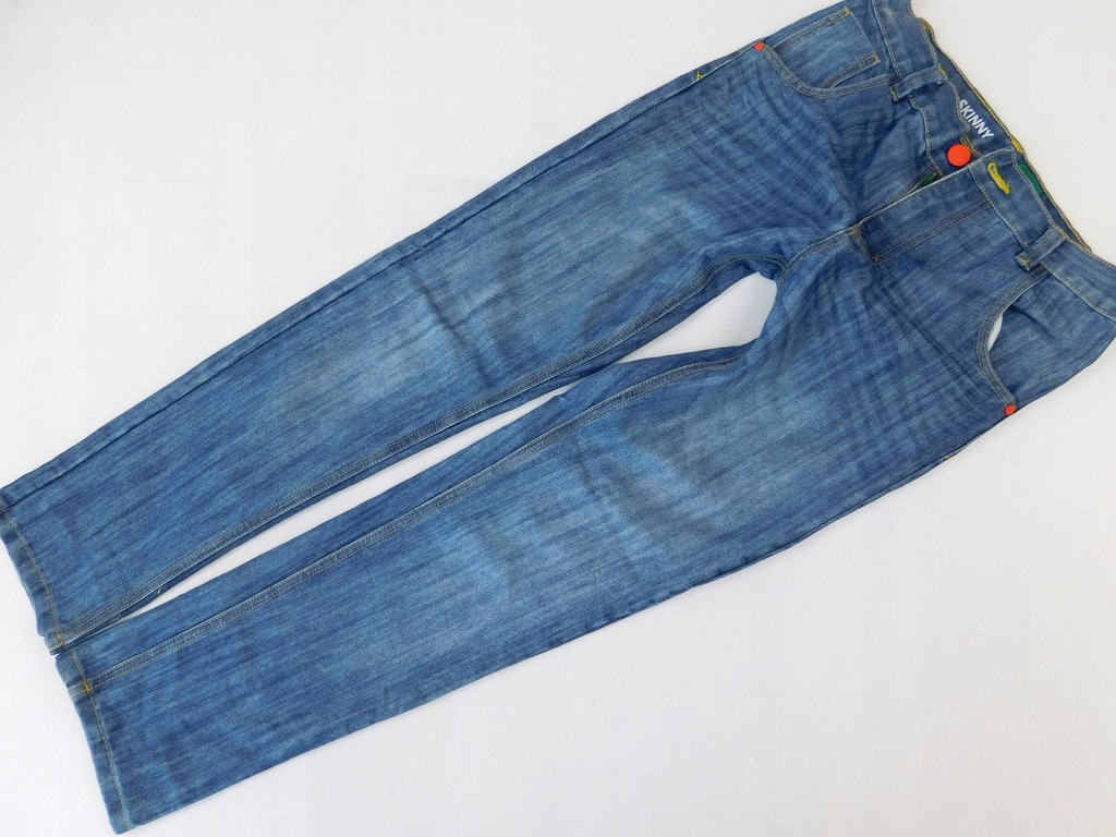 1301d51 NEXT spodnie JEANSOWE proste 174 cm