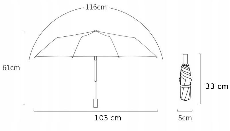 Купить Автоматический зонт Складной автоматический зонт: отзывы, фото, характеристики в интерне-магазине Aredi.ru