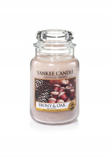 ŚWIECA ZAPACHOWA YANKEE CANDLE EBONY&OAK DUŻA