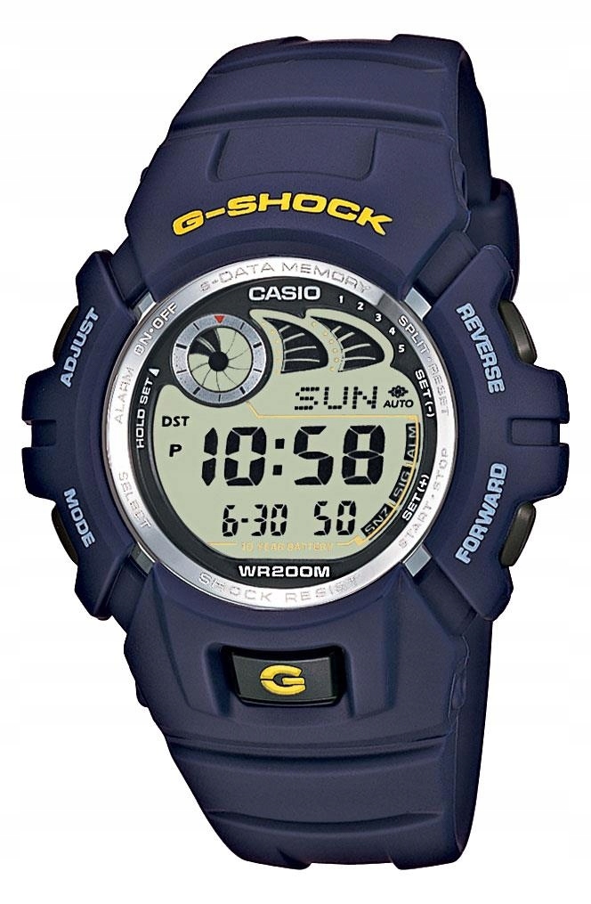 MŁODZIEŻOWY ZEGAREK CASIO G-SHOCK G-2900F-2VER