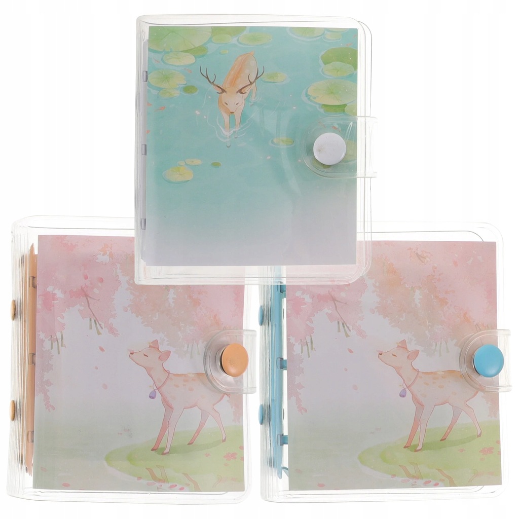 Gift Mini Notepads Memo Sketchbook 3 Pcs