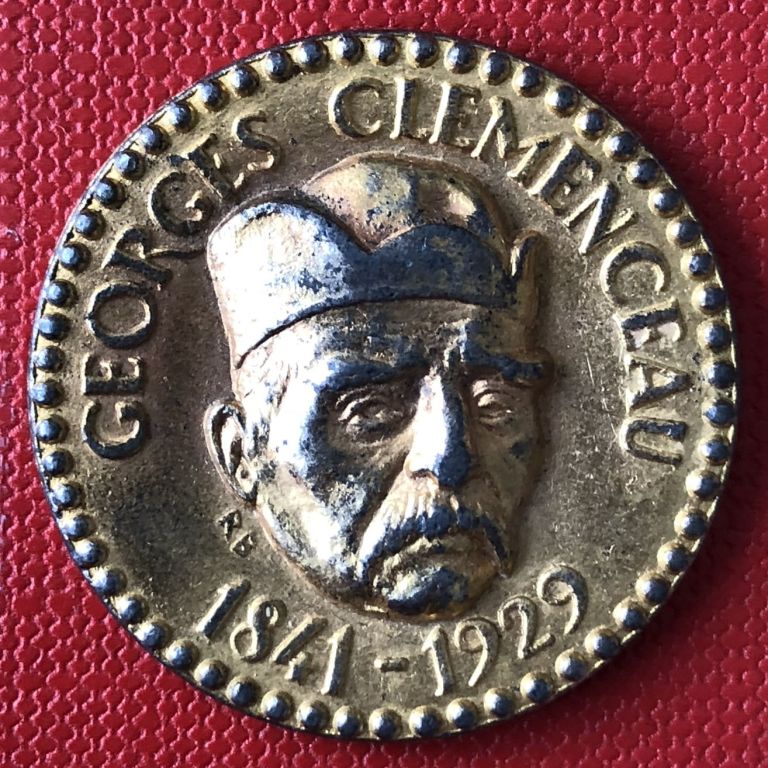 MEDAL GEORGES CLEMENCEAU  1841-1929