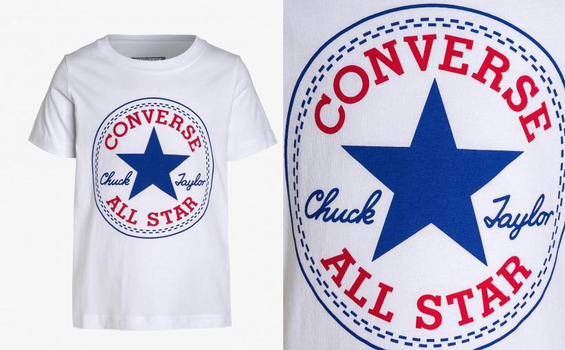 A08H008 T-SHIRT KOSZULKA Z NADRUKIEM CONVERSE 152