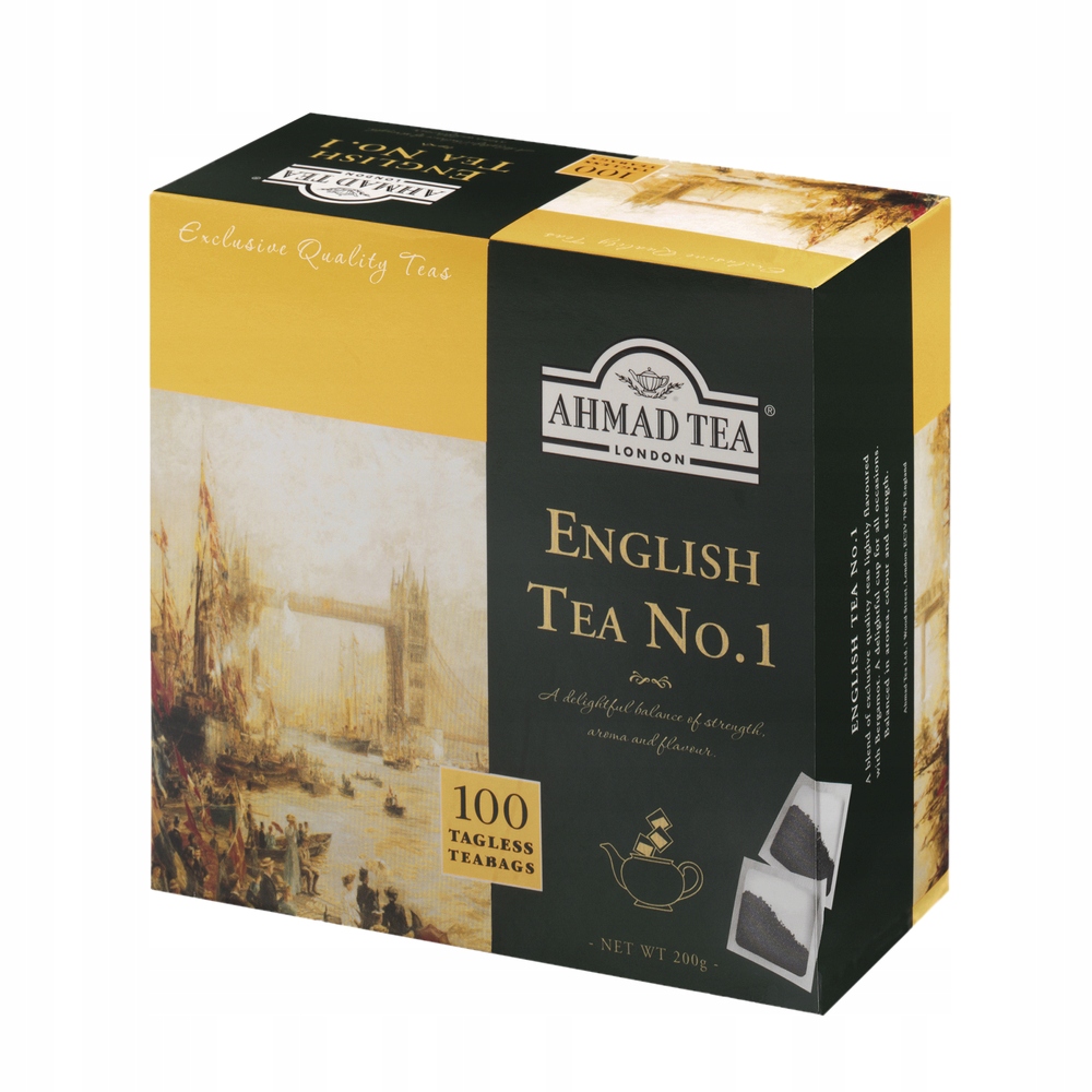 Herbata AHMAD TEA English Tea NO.1 100tb bez zaw.