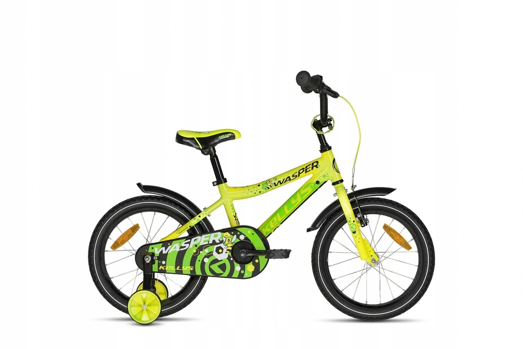 Rower Dziecięcy Kellys Wasper Yellow 16'' Alu 2021 11162497415