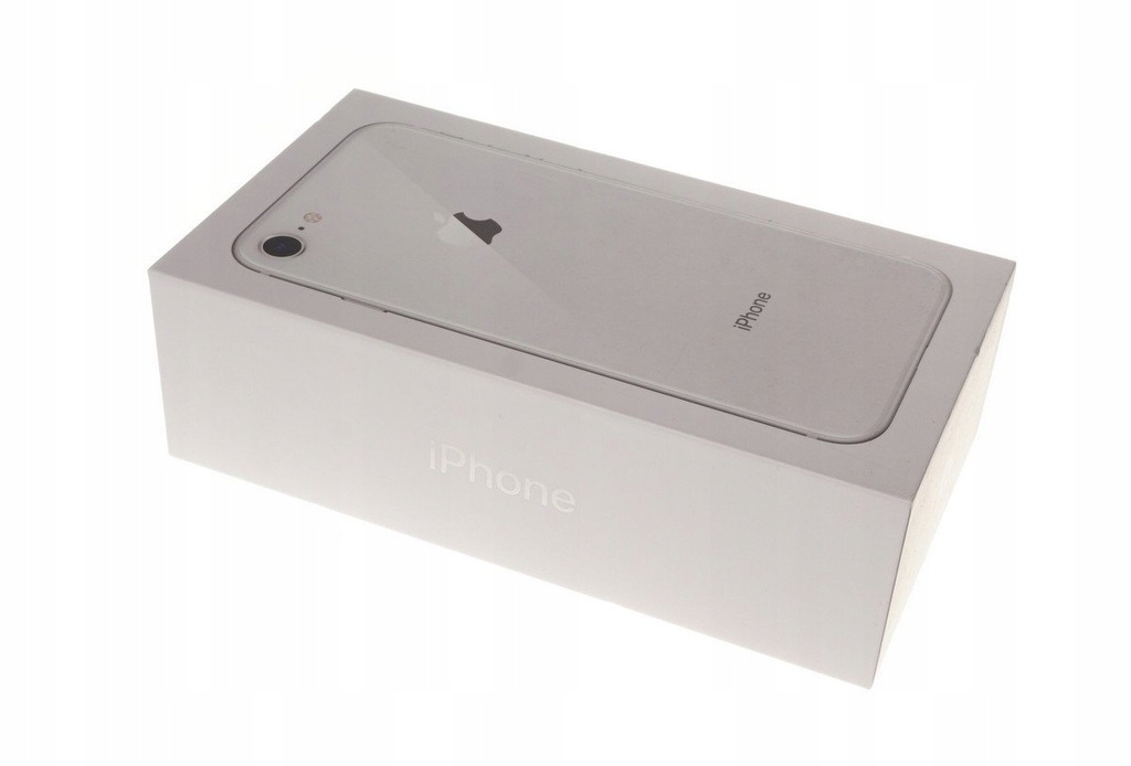 Pudełko Apple iPhone 8 64GB SILVER ORYGINALNE EU