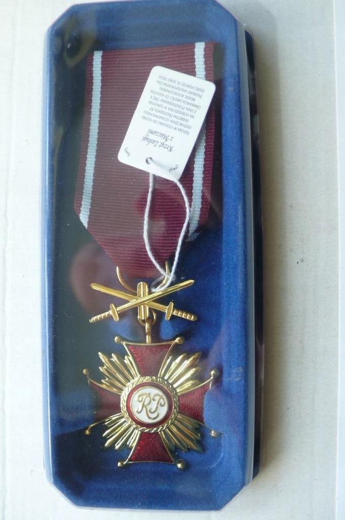 Order Virtuti Militari złoty IV klasy (z Chin)