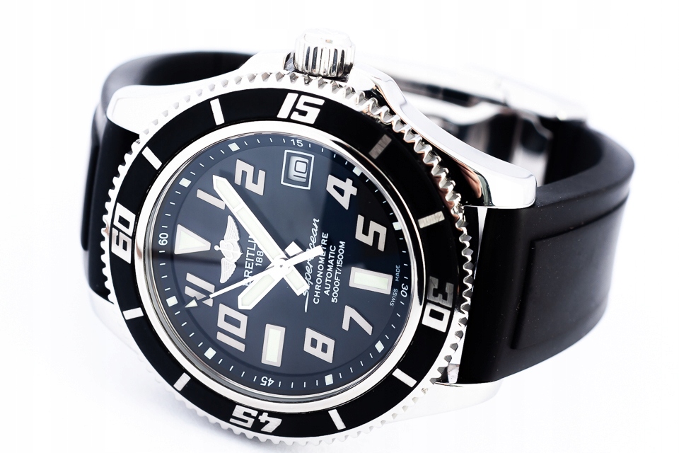 BREITLING SUPEROCEAN A17364 COSC DATE 42MM/KPL.