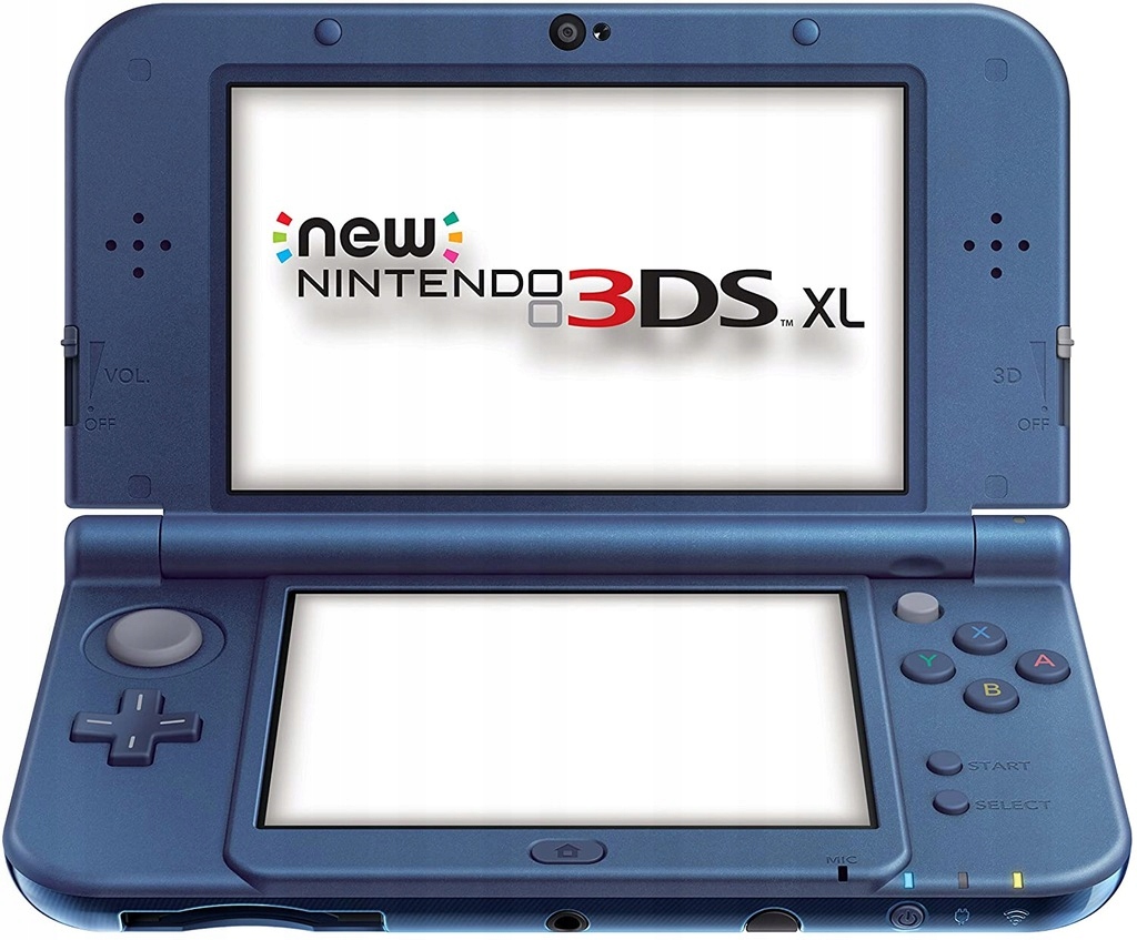 NEW NINTENDO 3DS XL NIEBIESKA + PUDEŁKO + RYSIK + KARTA