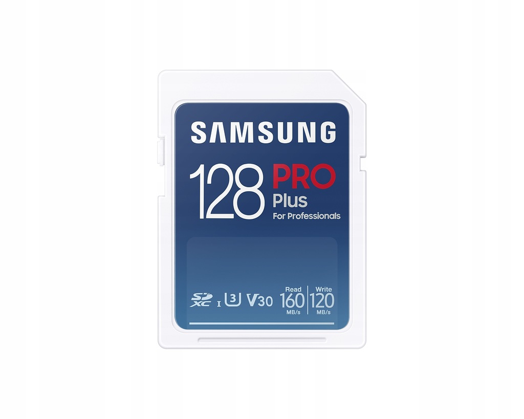 Karta Samsung SDXC 128GB PRO+ (160/120MB/s)