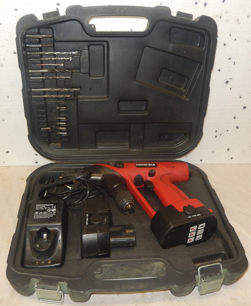 Mansfield 18v 1700mah hotsell
