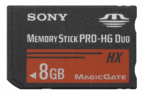 Karta pamięci Sony Memory Stick Pro HG Duo HX 8GB