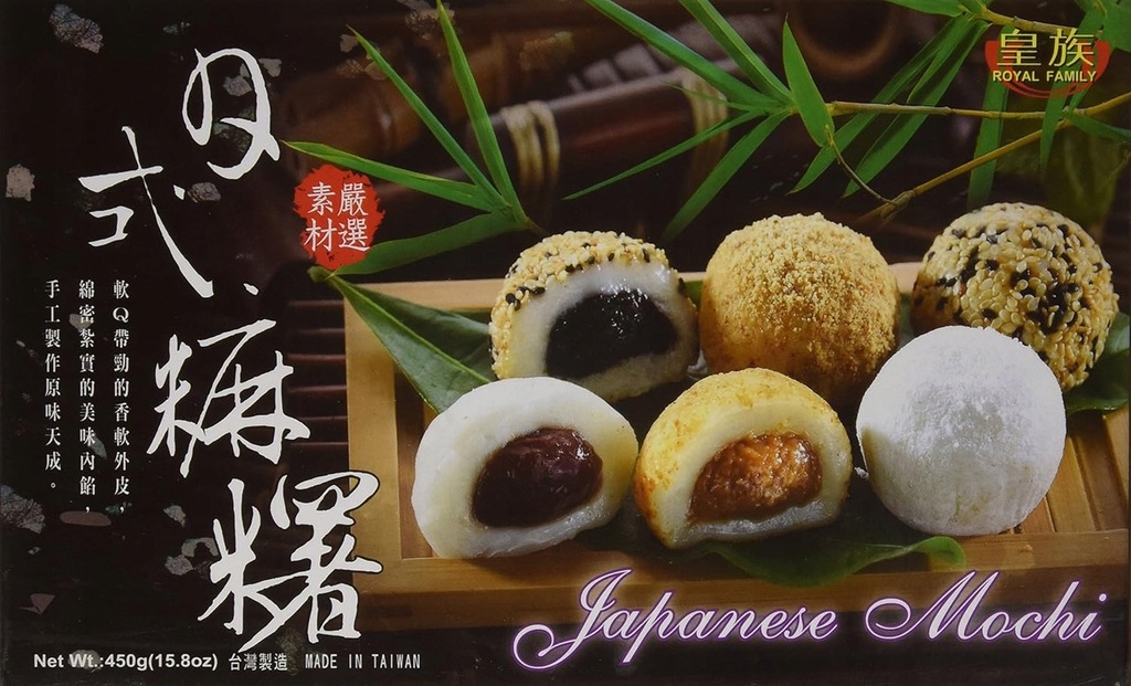 Zestaw japońskich nadziewanych ciasteczek Mochi - Royal Family 450 g