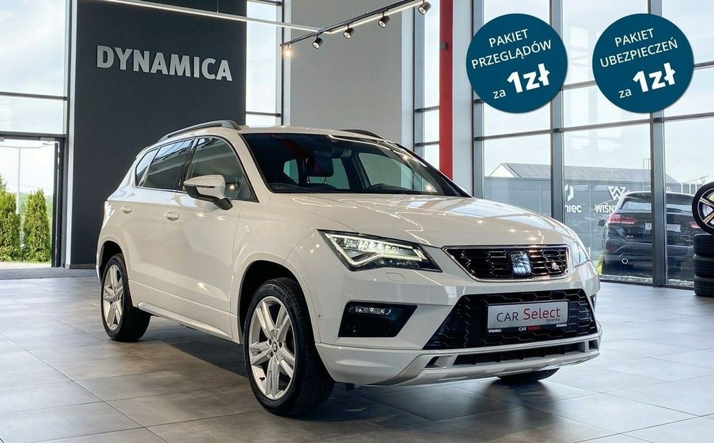 Seat Ateca FR 1.5TSI 150KM DSG 2019 r., salon 13748972108