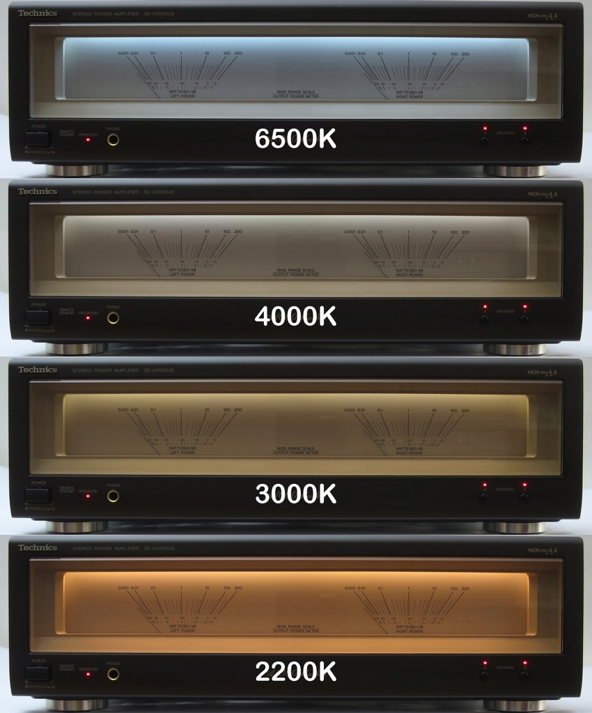 Podświetlenie Technics SE-A900/A909/A1000/A1010