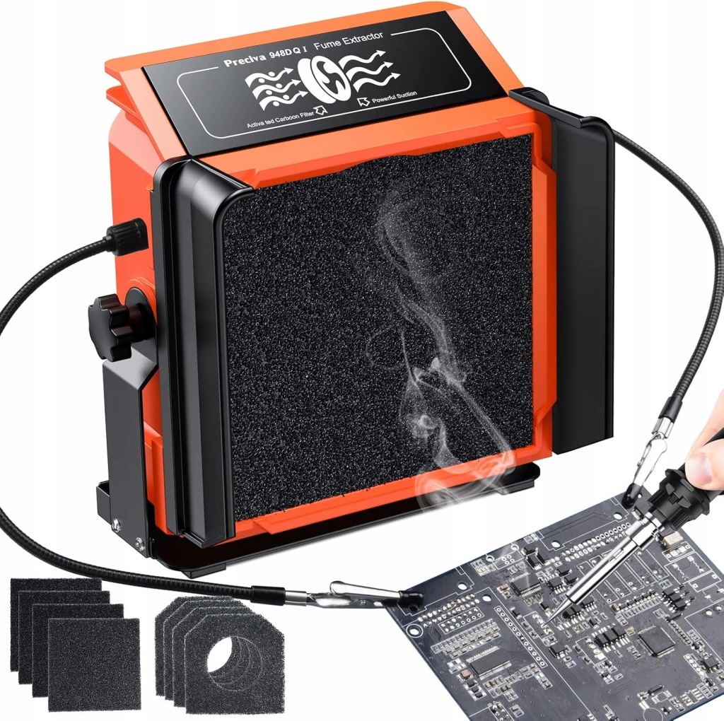 Pochłaniacz dymu lutowniczego Preciva