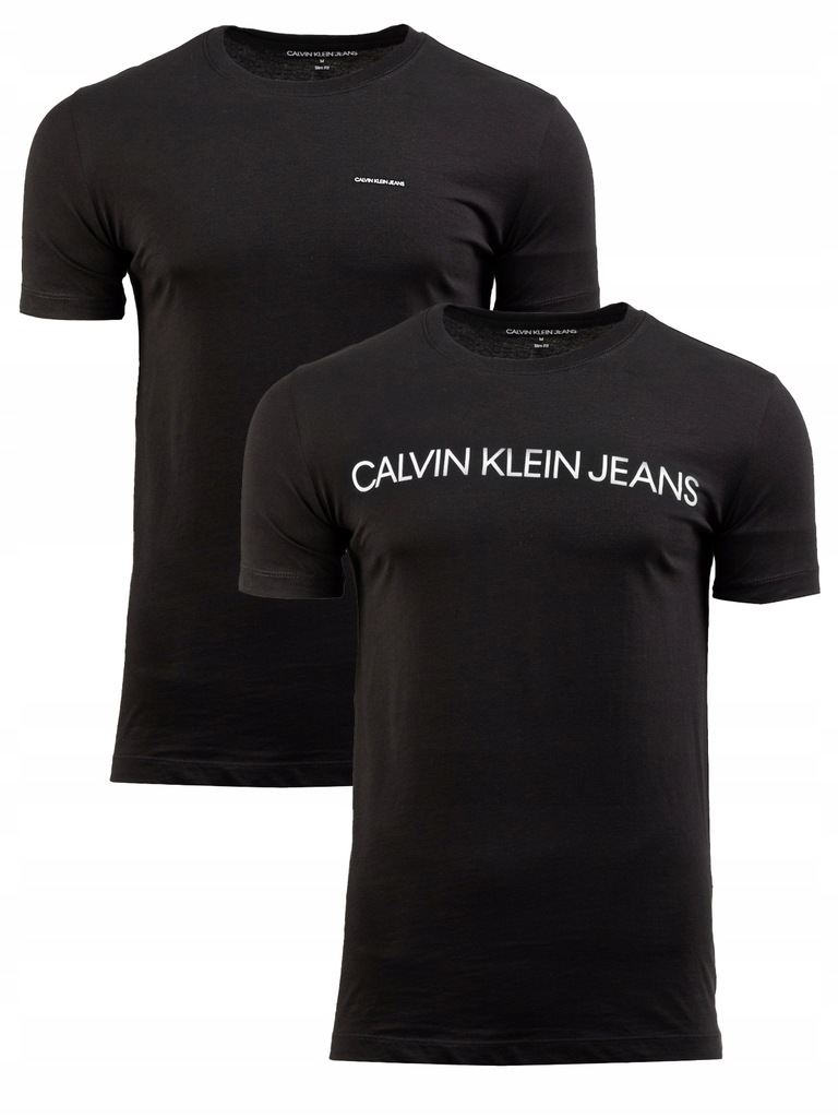 Koszulka męska Calvin Klein 2pak J30J317598-BEH- M