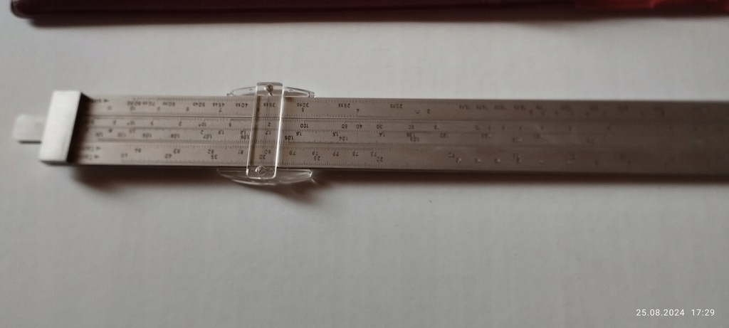 Suwak logarytmiczny REISS - Germany.